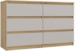 Kkomoda Z Szufladami Nowoczesna 120 Cm Artisan Kaszmir
