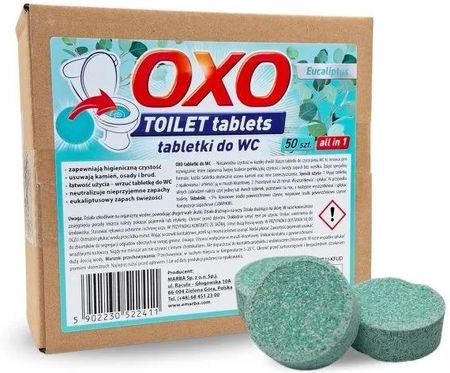 Tabletki Do Wc Eucaliptus Oxo 50 Szt.