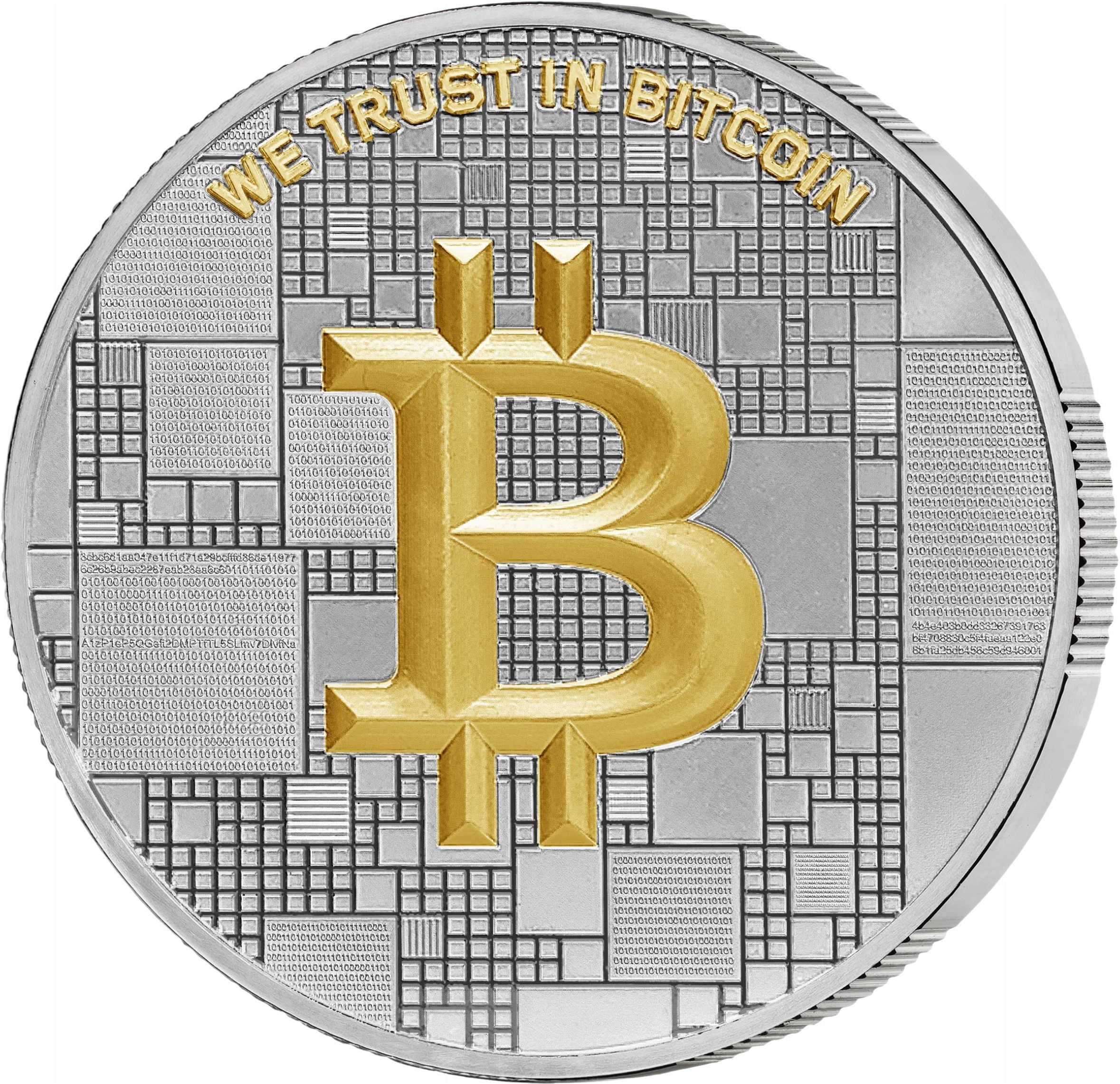 Nieakredytowany 1000 Satoshi Bitcoin Silver Crab Srebrna Moneta - Ceny i  opinie - Ceneo.pl
