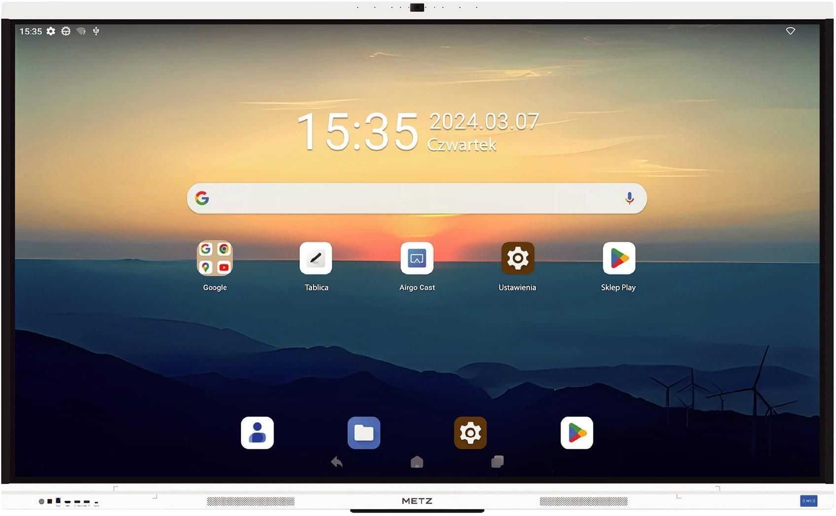 фото Інтерактивна дошка Metz 75SG1