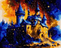 Zdjęcie Malowanie Po Numerach + Złota Farba Zamek... - Zwoleń