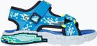 Sandały dziecięce SKECHERS Mega Splash black/blue/lime Wiosna 2025