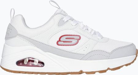 Buty dziecięce SKECHERS Uno Retro Groove white/gray Wiosna