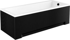 Zdjęcie Besco Uni 170x55cm Czarny Mat OAPM170URB - Dobrzyca