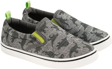 TRAMPKI CHŁOPIĘCE SLIP ON SZARE ROZMIAR 31 COOL CLUB