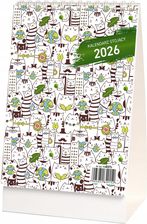 Zdjęcie Kalendarz 2026 stojący koty - Tuszyn