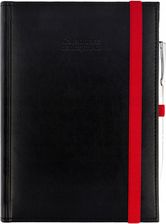 Zdjęcie Kalendarz nauczyciela 2025/2026 A5 Nebraska z gumką, czarny - Sulechów