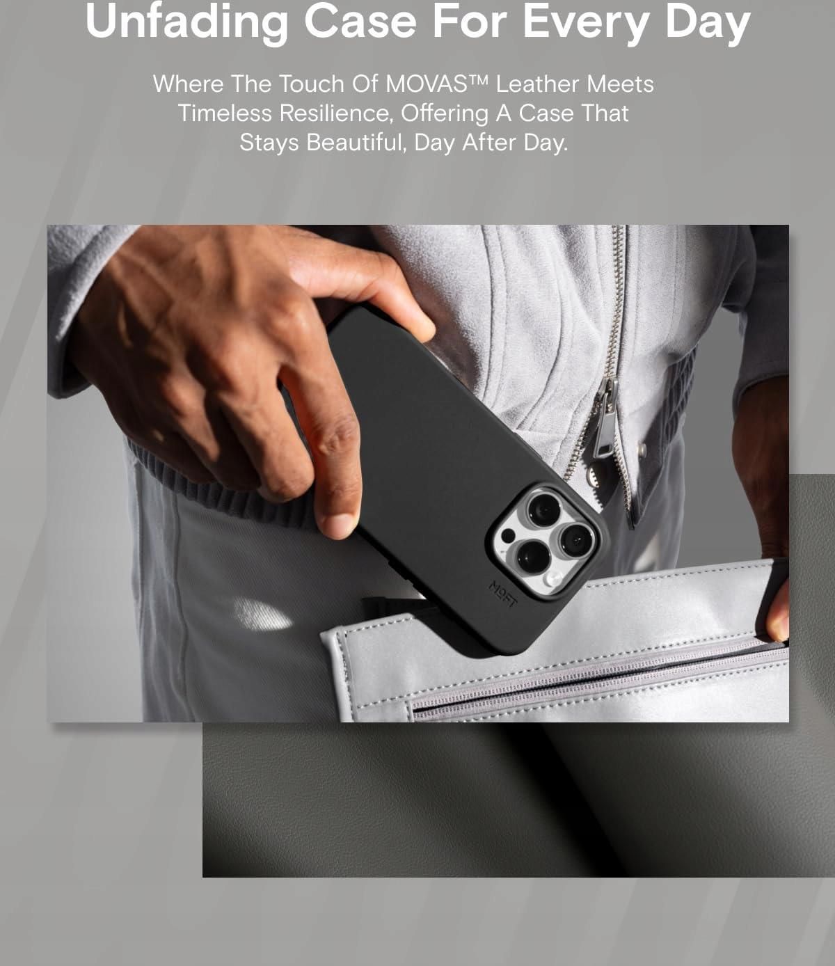 iPhoneアクセサリー MOFT SNAP CASE MOVAS iPhone 16 Pro Etui Moft Snap Case MOVAS™ do iPhone'a 16 z Magsafe