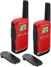 Zdjęcie Motorola Radiotelefon Łoki Toki Krótkofalówka Talkabout T42 Czerwony - Różan