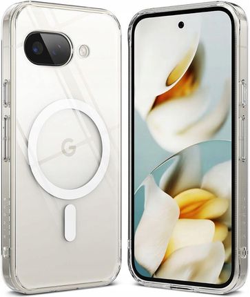 Ringke Przezroczyste Sztywne Etui Magsafe Google Pixel 9A 2 Pak Szkło - zdjęcie 6