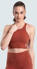 BrainMax damski sportowy crop top, brązowy Rozmiar: S