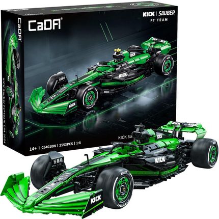 Cada Klocki Konstrukcyjne Auto Sportowe Wyścigowe F1 Kick Sauber 2553El. C64010W