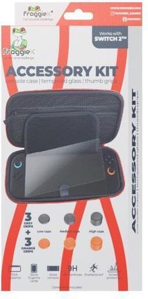 FroggieX FX-NS2-AK1-B Zestaw akcesoriów do Nintendo Switch 2