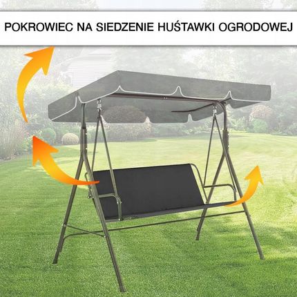 Siedzisko Do Huśtawki Ogrodowej Podkład 108X160cm Mocny 1809522833 - zdjęcie 6