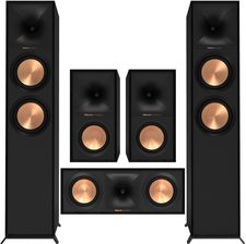 Zestaw kolumn do kina domowego 5.0 - Klipsch R-600F + R-50M + R-50C