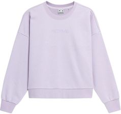 Bluza damska 4F jasny fiolet H4L22 BLD023 52S XL - zdjęcie 1