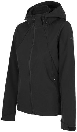 Kurtka damska 4F softshell głęboka czerń H4Z22 SFD001 20S