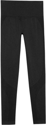 Legginsy damskie 4F FNK F231 głęboka czerń 4FWSS24TFTIF231 20S XS/S