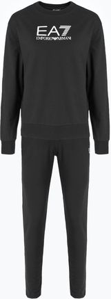 Dres damski EA7 Emporio Armani Train Tracksuit MaxiLogo black Wiosna 2025