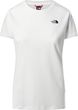 Koszulka The North Face W Simple Dome Tee damska : Kolor - Biały, Rozmiar - M