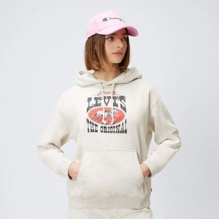 LEVI&#039;S BLUZA Z KAPTUREM EVERYDAY GREYS
