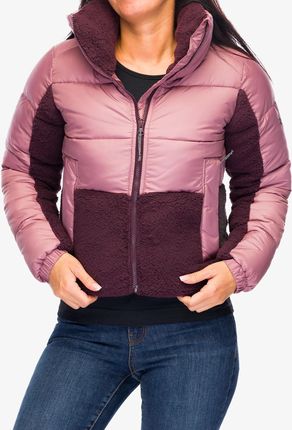 Kurtka ocieplana damska Columbia Leadbetter Point II Sherpa Hybrid - fig/moonvista