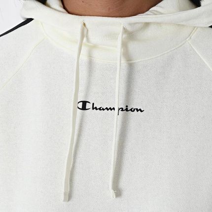 Bluza damska Champion z kapturem wkładana przez głowę, ecru, S prezent - zdjęcie 4