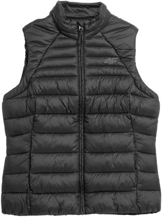 Kamizelka damska puchowa 4F F091 głęboka czerń 4FSS23TDJAF091 20S XL