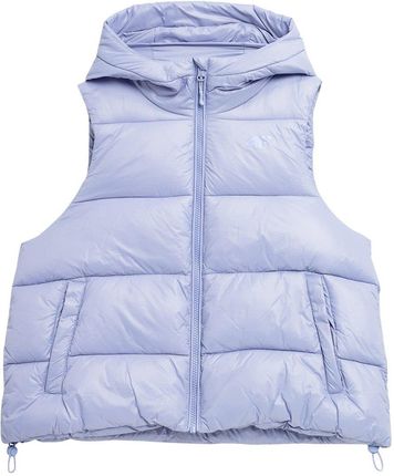 Kamizelka damska puchowa 4F F092 jasny fiolet 4FSS23TDJAF092 52S L