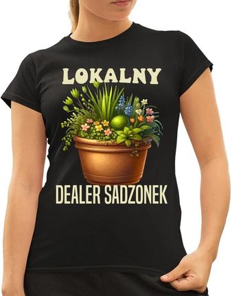 Lokalny dealer sadzonek - damska koszulka na prezent