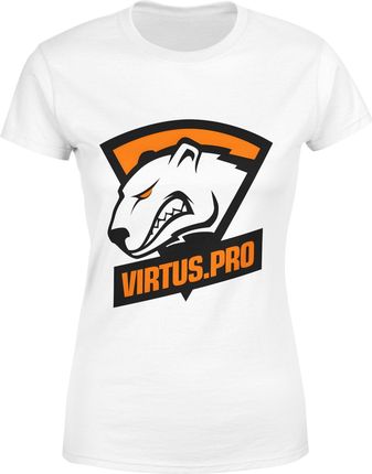 Virtus Pro Dla Gracza Gamera Esportowca Csgo Damska koszulka (S, Biały)