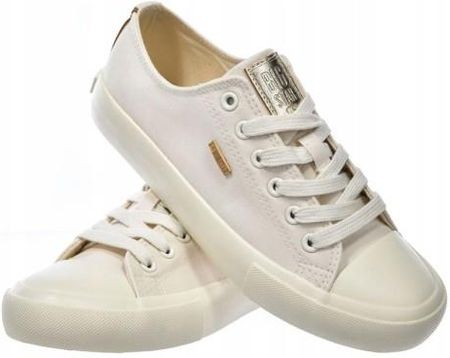 Damskie trampki Big Star tenisówki RR274768 beżowy 36