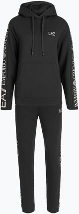 Dres damski EA7 Emporio Armani Train Tracksuit HO black/gold Wiosna 2025