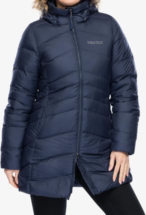 Płaszcz puchowy damski Marmot Montreal Coat - midnight navy/navy