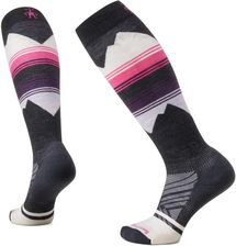Skarpety damskie SmartWool W Ski Targeted Cushion Pattern OTC grafitowy