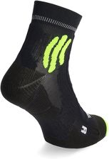 Zdjęcie Skarpety Do Biegania X-Socks Trail Run Energy 4.0 - Opal Black/Effektor Green - Mońki