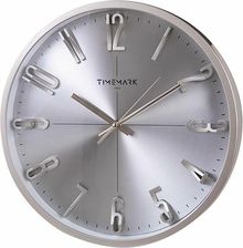 Timemark Zegar Ścienny Srebrzysty Ø 34 cm