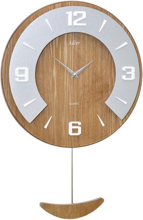 Adler Zegar ścienny z wahadłem 21179-PB-OAK Dąb