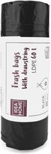 Zdjęcie Idea Worki Z Taśmą Ściągającą 60L Czarne 40szt. - Proszowice