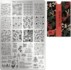 Zdjęcie Moyra Komplet Szablon + Płytka 150 December - Pajęczno