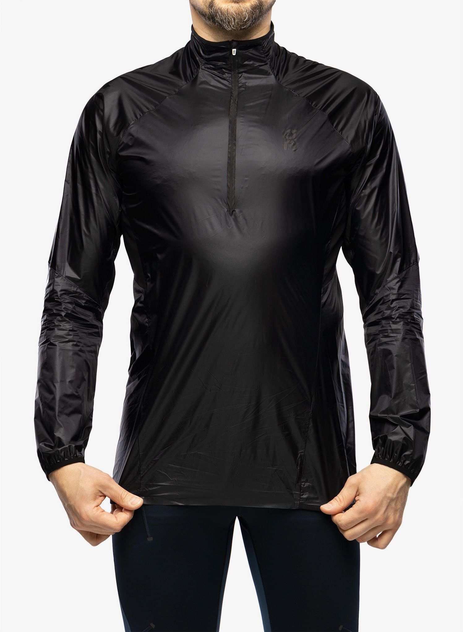 Kurtka Do Biegania On Running Zero Jacket - Black - Ceny i