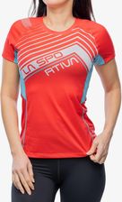 Zdjęcie Koszulka Do Biegania Damska La Sportiva Wave T-Shirt - Hibiscus/Malibu Blue - Gościno