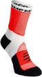 Skarpety biegowe Compressport Ultra Trail Socks v2.0 - white/fluo red