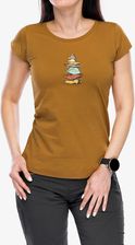 Zdjęcie Koszulka z nadrukiem damska Ocun Classic T Stoneman - brown bronze - Nałęczów