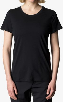 Koszulka z wełny merino damska Houdini Desoli Tee - true black