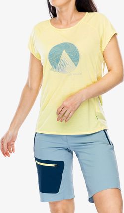 Koszulka szybkoschnąca damska Vaude Tekoa T-Shirt II - mimosa