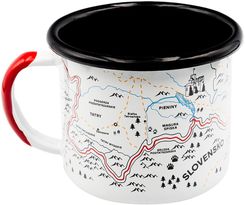 Zdjęcie Alpinus Kubek Emaliowany Mapa 350ml - Nowy Dwór Mazowiecki