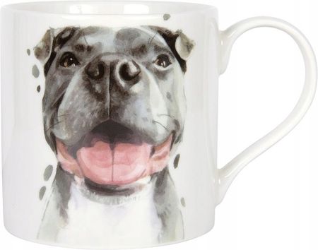 Lesser & Pavey Porcelanowy Kubek Pies Staffie 320ml