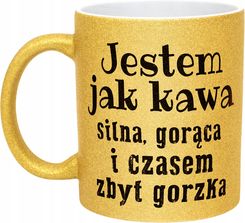Bullz Złoty Kubek Brokatowy Jestem Jak Kawa