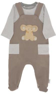 Sterntaler Romper Set Jersey Eddy szary - Dziewczynka,Chłopiec